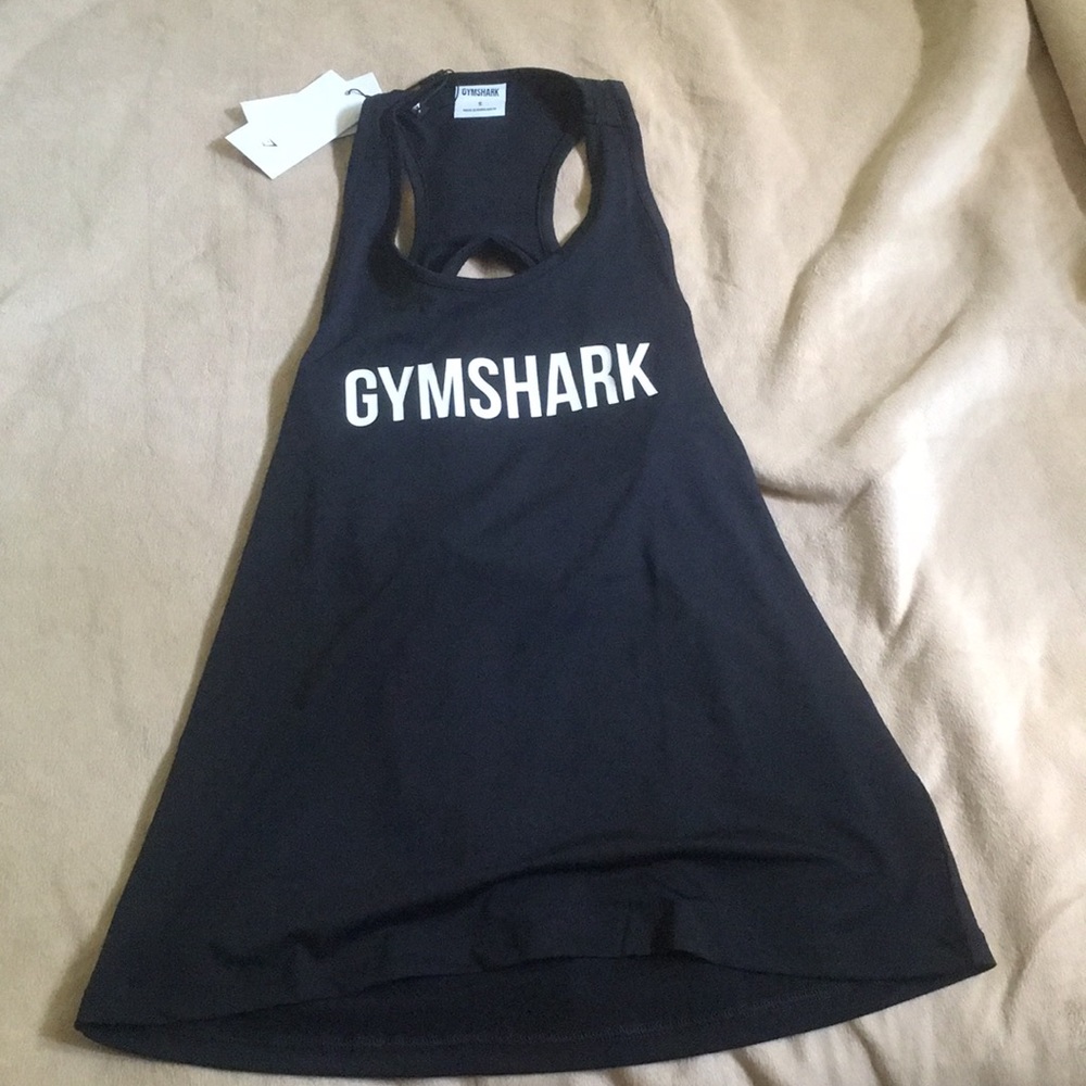 GYMSHARK Training Vest - Black - Small